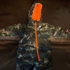 Nike camp snowsuit.